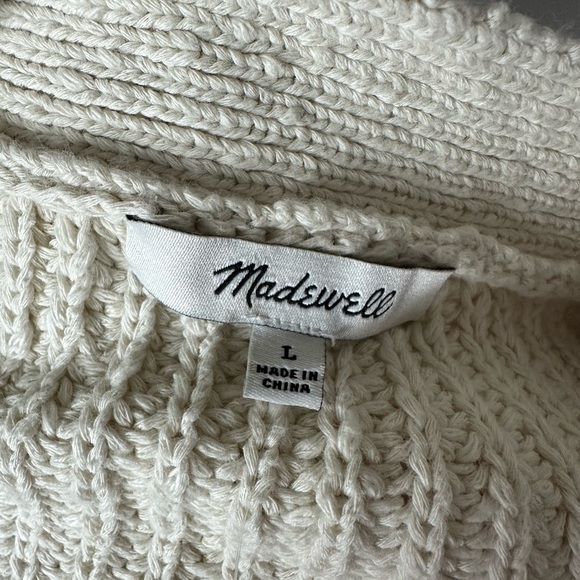 NWTs RARE Madewell Dip Dyed Cotton Cardigan - Picture 7 of 14